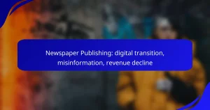 Newspaper Publishing: digital transition, misinformation, revenue decline